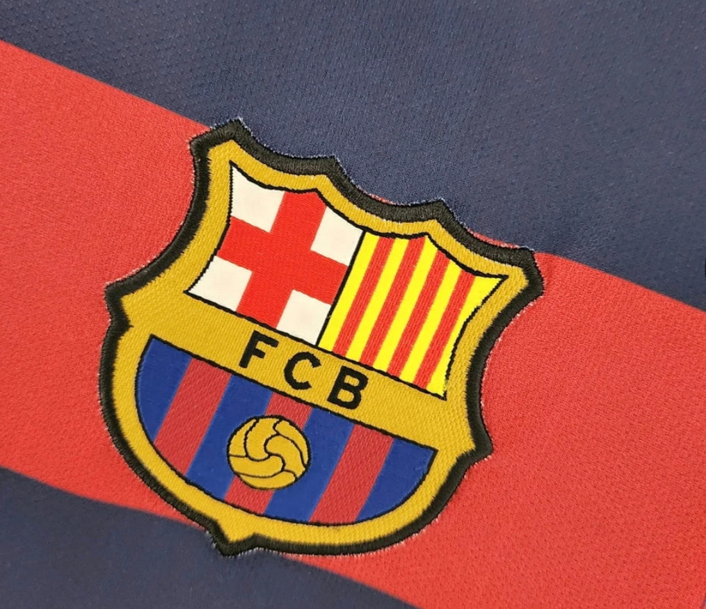 2015/2016 Retro Barcelona Home Football Shirt