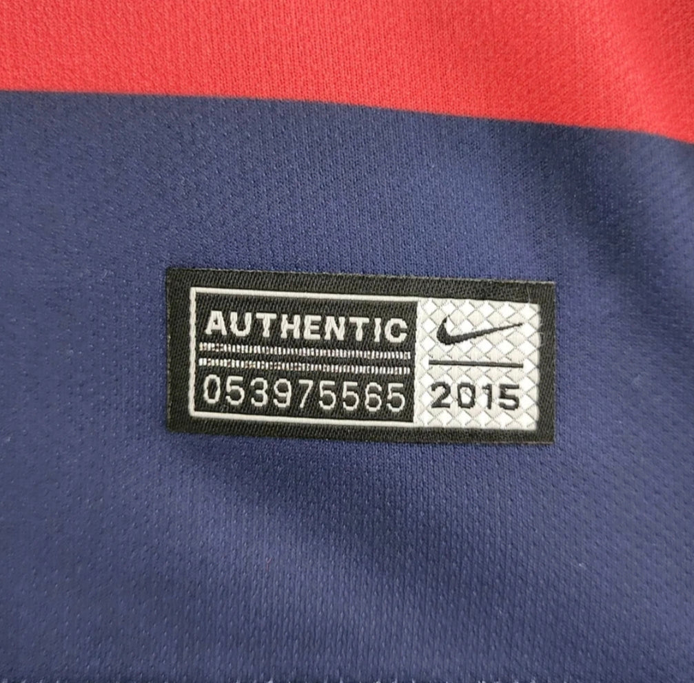 2015/2016 Retro Barcelona Home Football Shirt