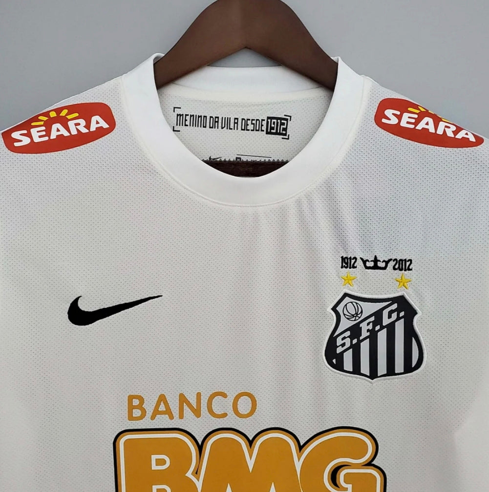 2012 Retro Santos Home Football Shirt