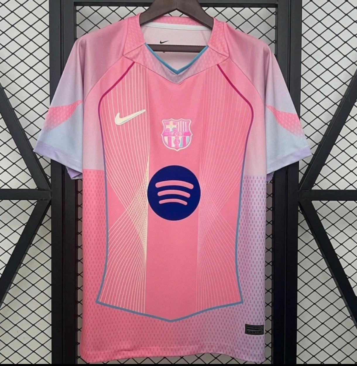 2025/2026 Barcelona Concept Pink Football Shirt