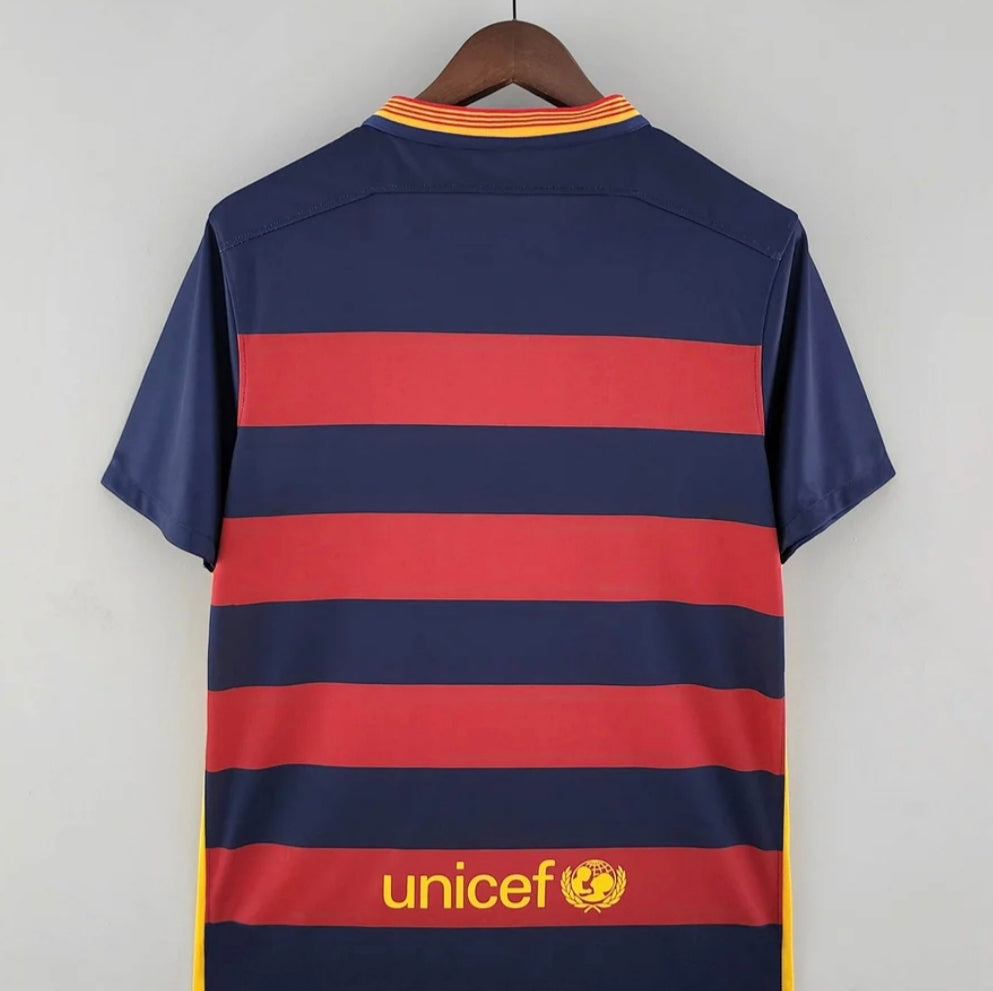 2015/2016 Retro Barcelona Home Football Shirt