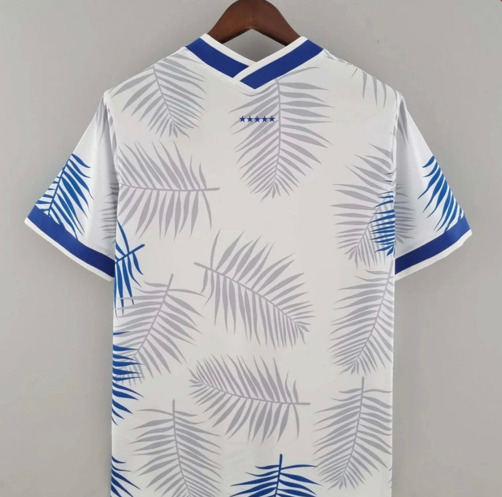 2022 Brazil Classic White Football Shirt