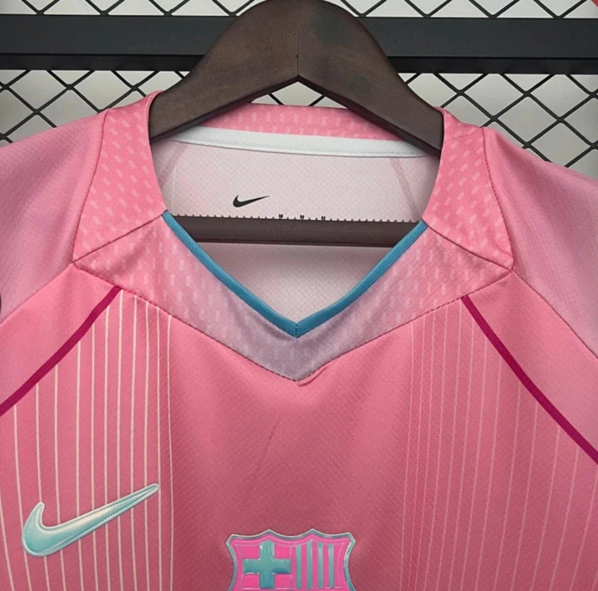 2025/2026 Barcelona Concept Pink Football Shirt
