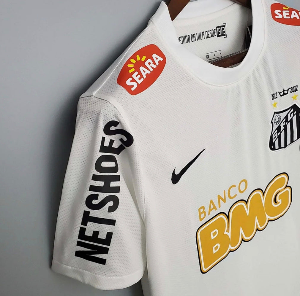 2012 Retro Santos Home Football Shirt