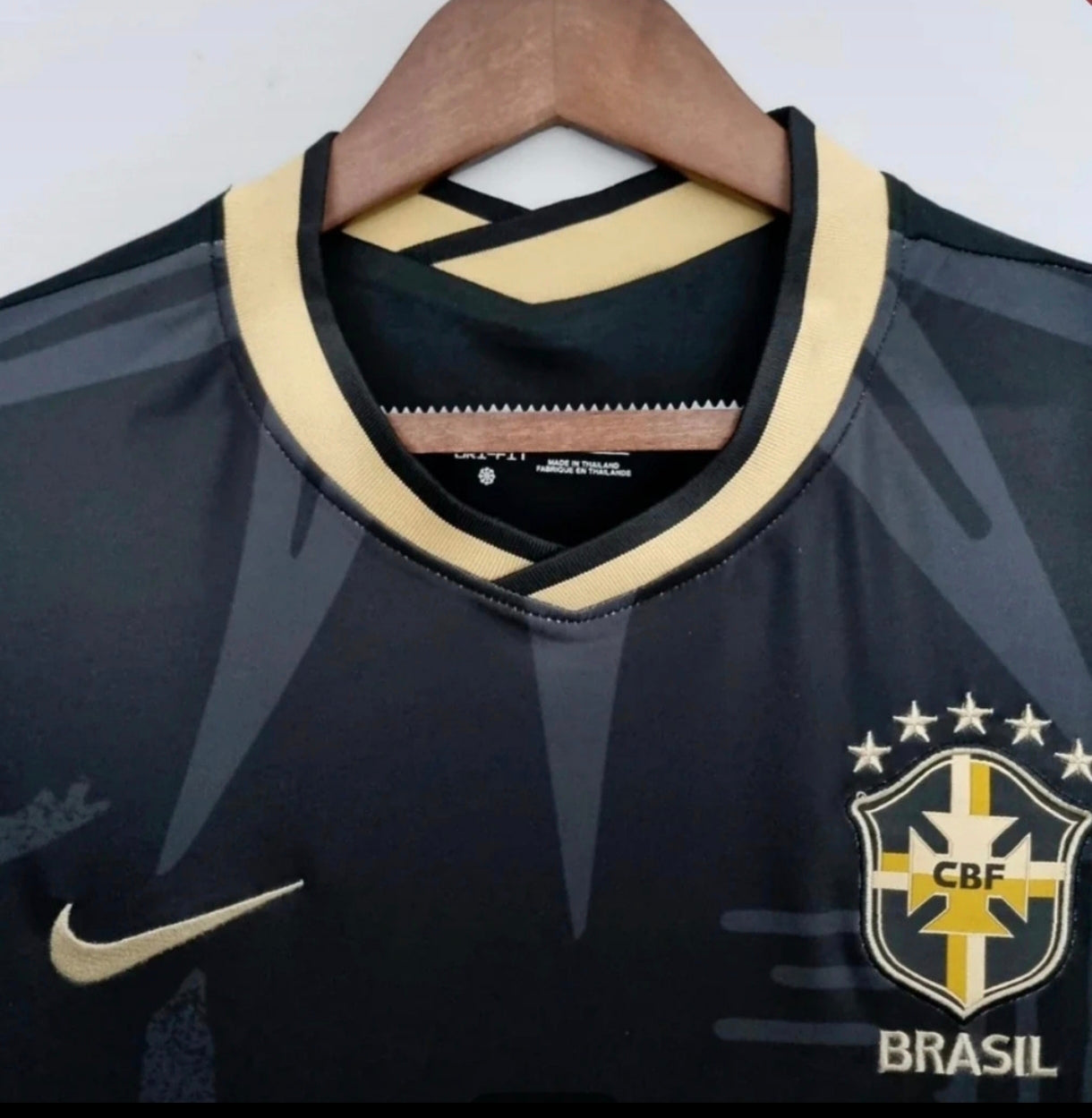 2022 Brazil Special Edition Black Football Shirt