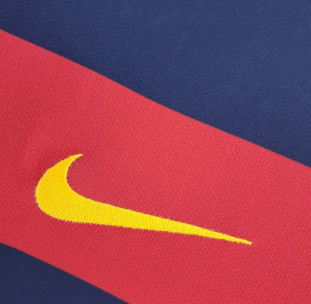 2015/2016 Retro Barcelona Home Football Shirt